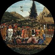 DOMENICO VENEZIANO The Adoration of the Magi oil painting on canvas